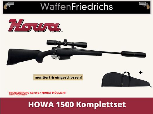 HOWA 1500 Komplettset - WaffenFriedrichs