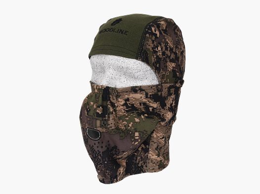 Woodline Balaclava Camouflage Grün