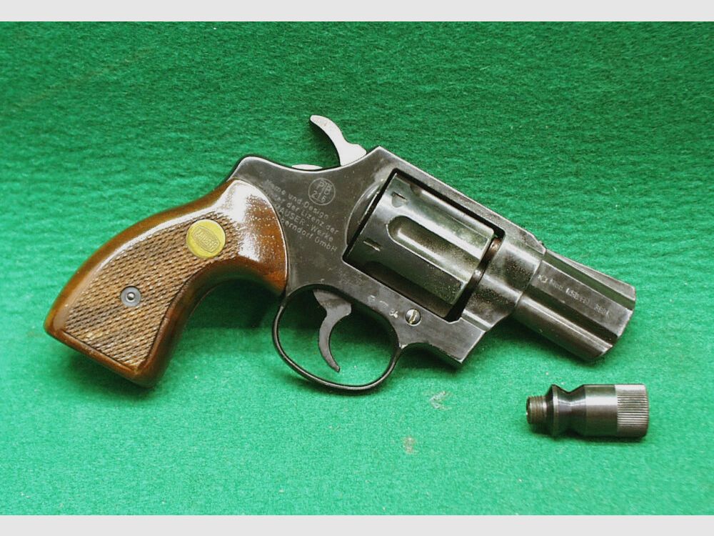 Mauser K50 pistolet alarmowy - Rewolwer K50