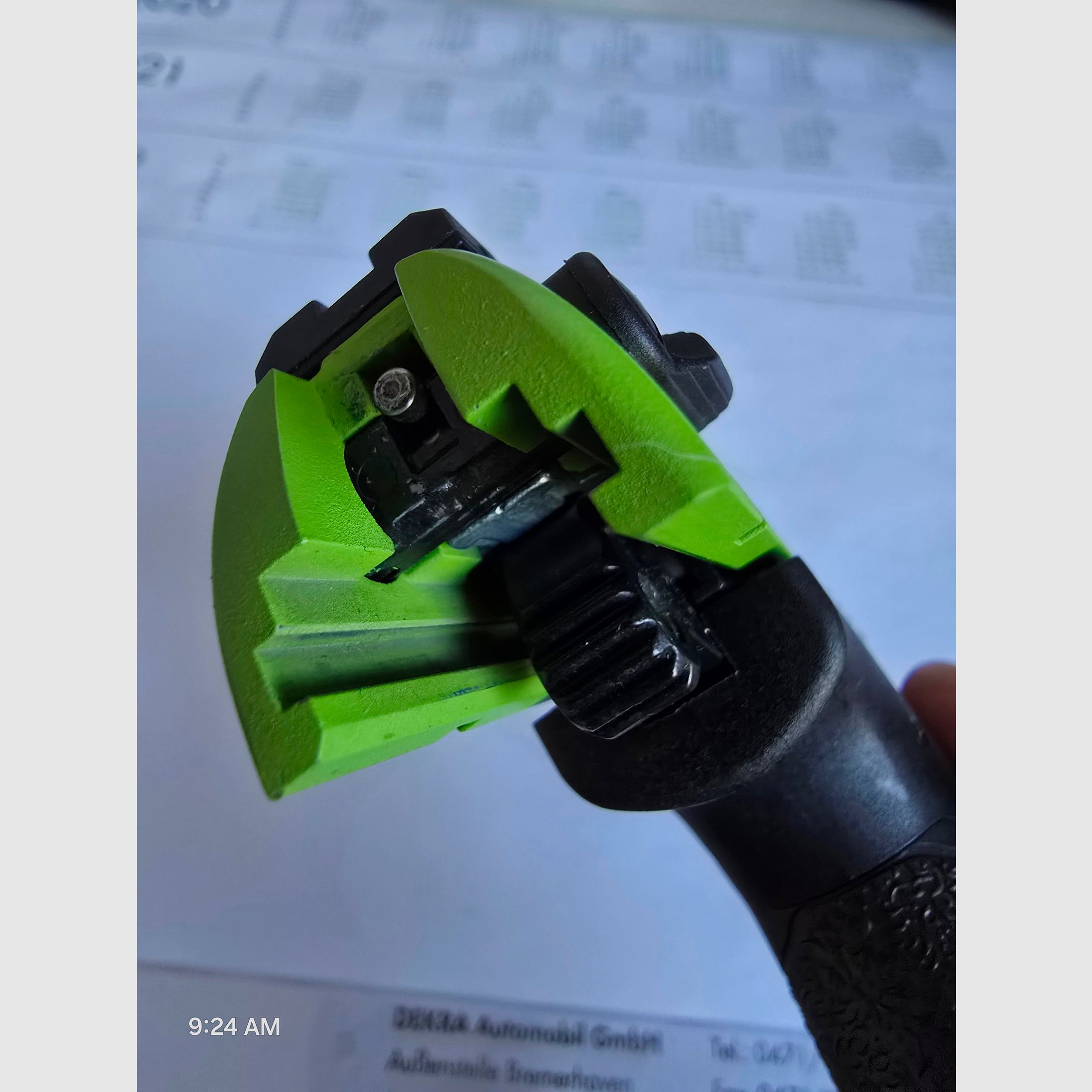 Walther P22Q Black/Green Sondermodell