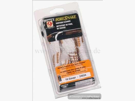 Hoppe's Bore Snake/ Quick Clean Kal.16 voor Langwapens