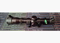 Weihrauch pistola scope 2x20