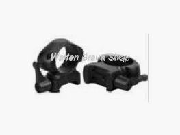 Bauer Stahlmontage Quick Release für: Picatinnyschiene Ringdurchmesser Zoll 25,4mm Bauhöhe14,4 mm
