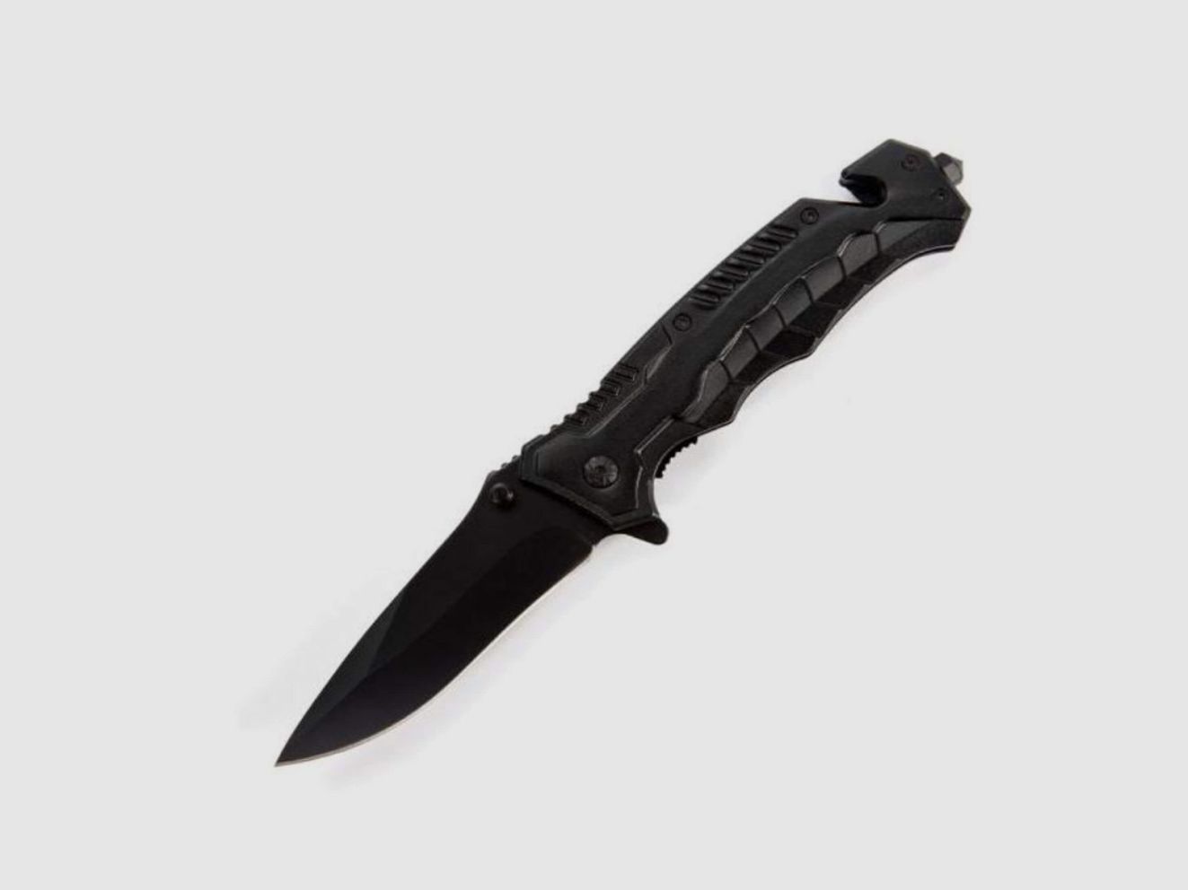Stainless steel multi-function pocket knife with a 7.6 cm blade