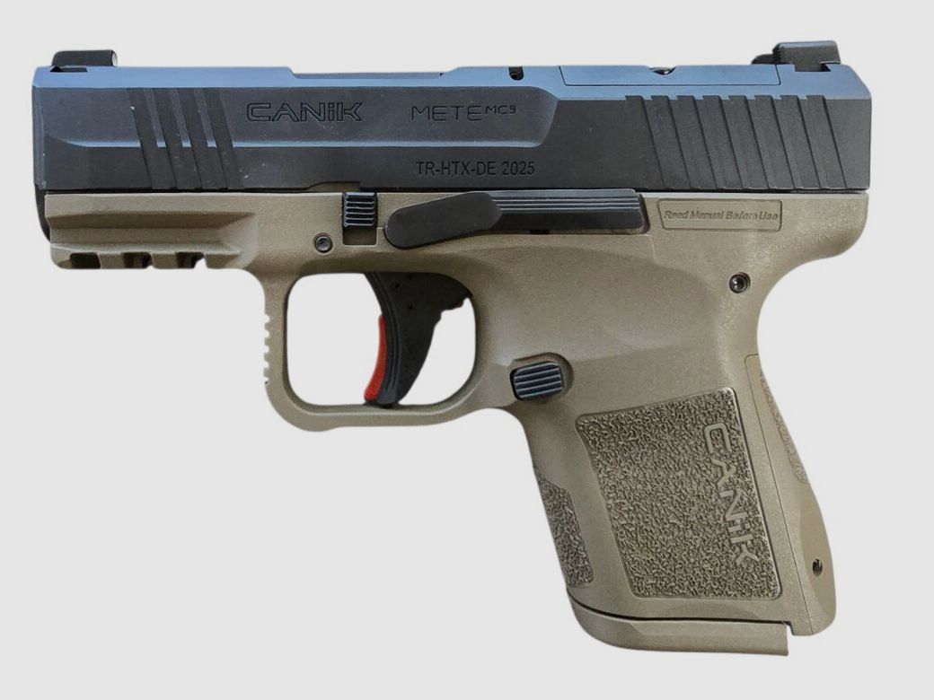 Canik METE MC9 Micro Compact, 9x19, SAO, FDE-black immediately available, shipping +20€