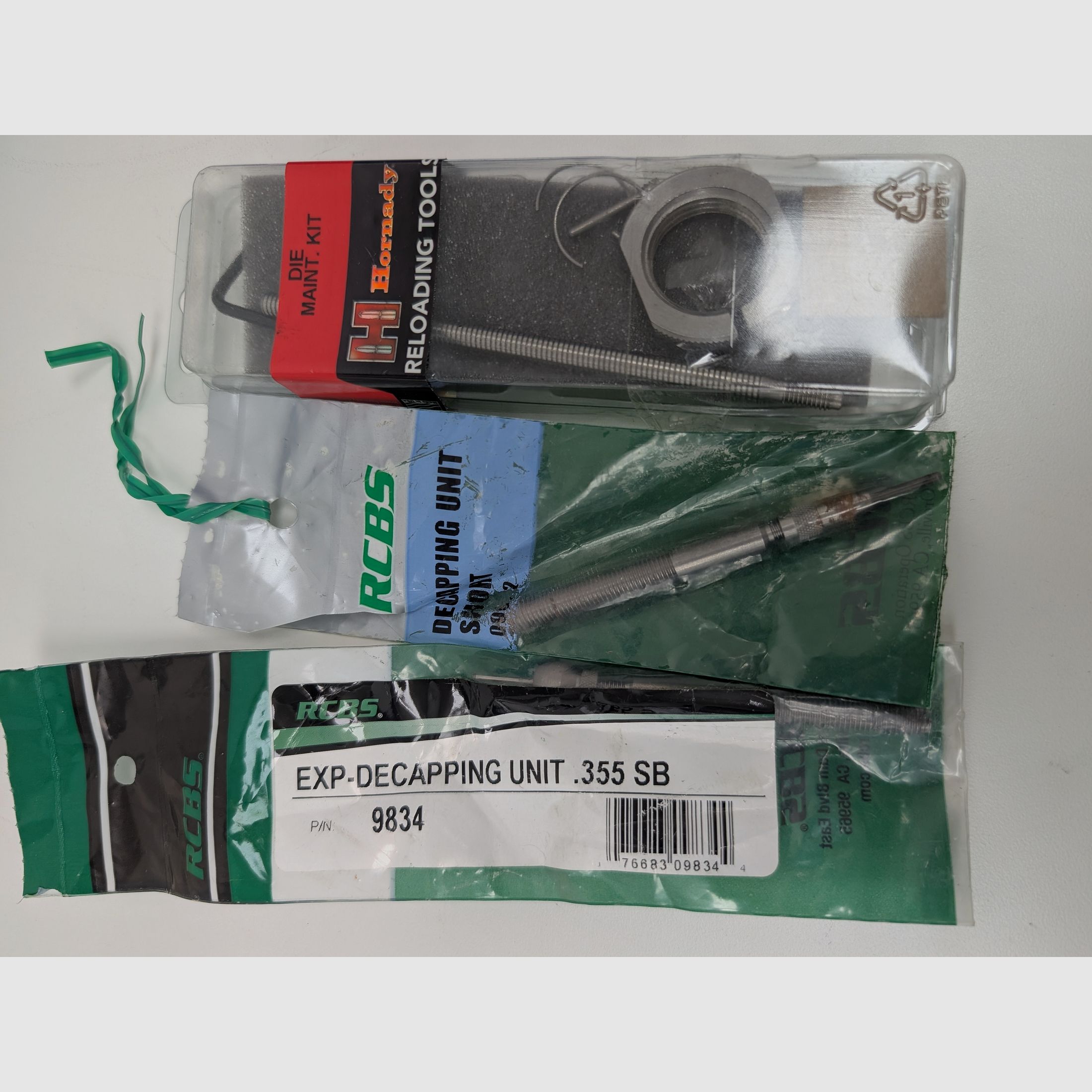 Conjunto recarga y accesorios Hornady, RCBS Dillon MTM y más.