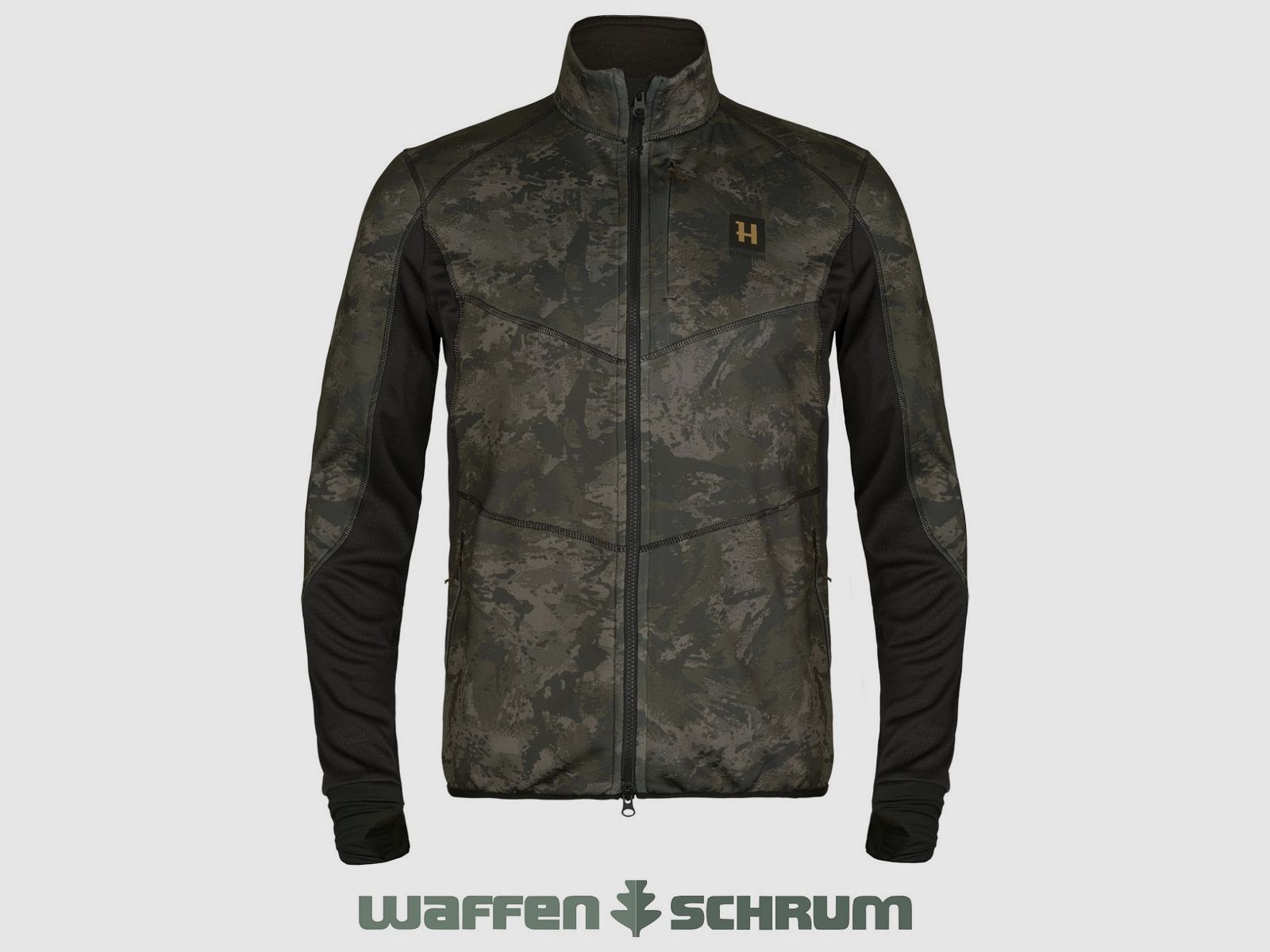 Härkila Fleecejacke Noctyx Camo AXIS MSP® Black/Black