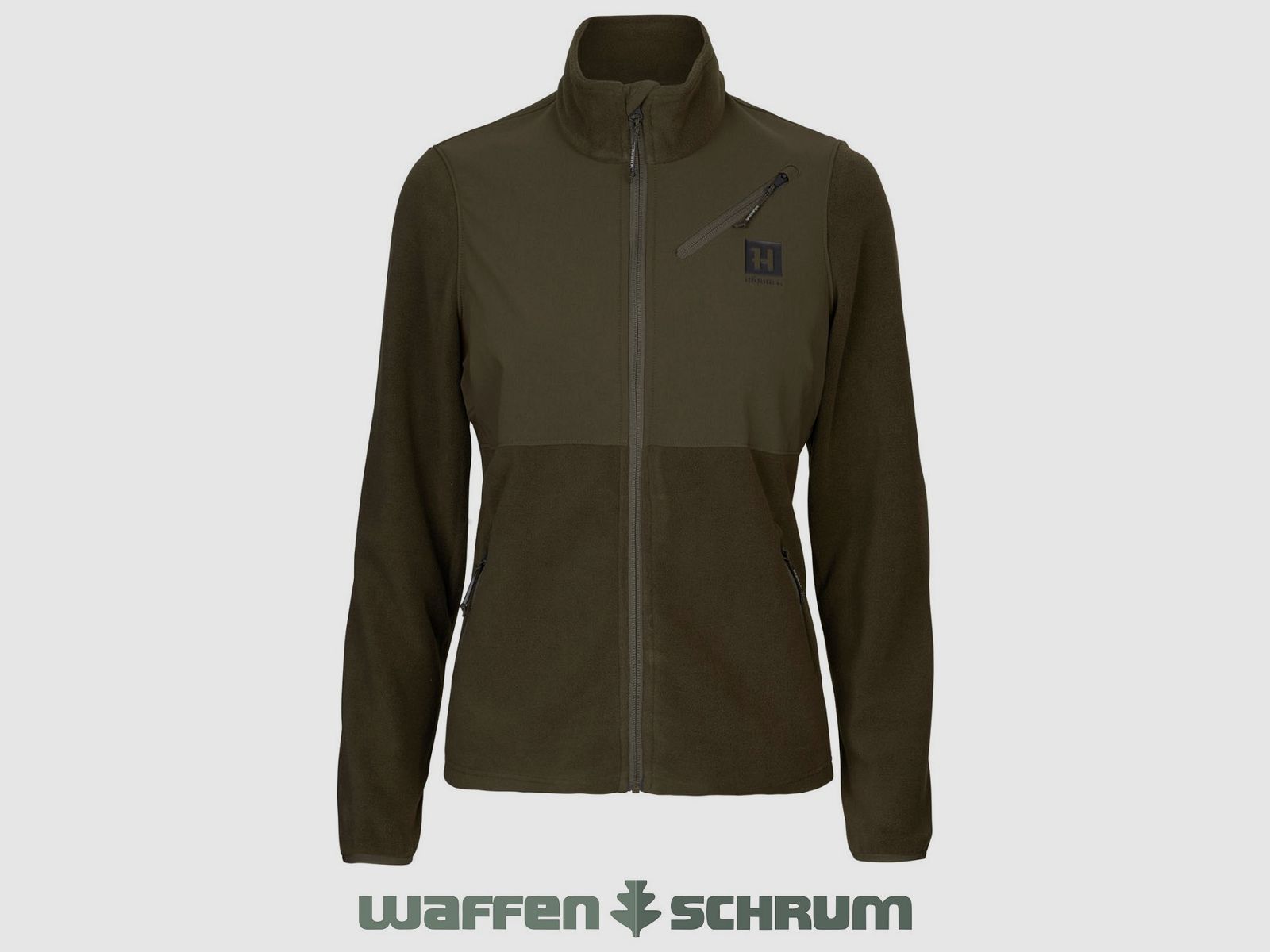 Härkila Fleecejacke Fjell Hunting Green/ Willow Green
