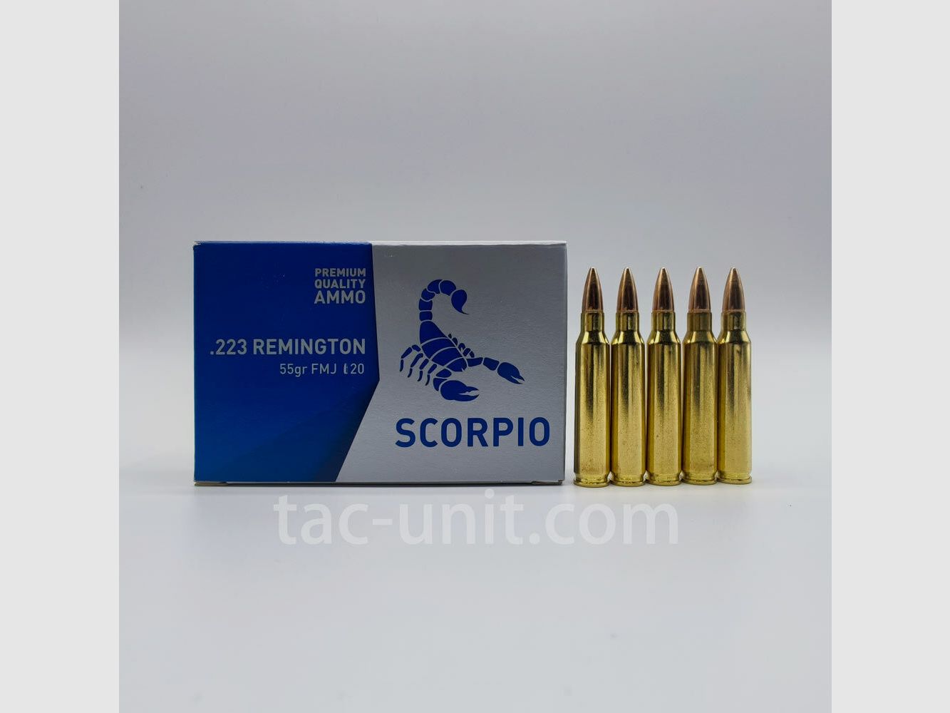 STV STV Scorpio .223 Rem FMJ 55 grs 1000 coups