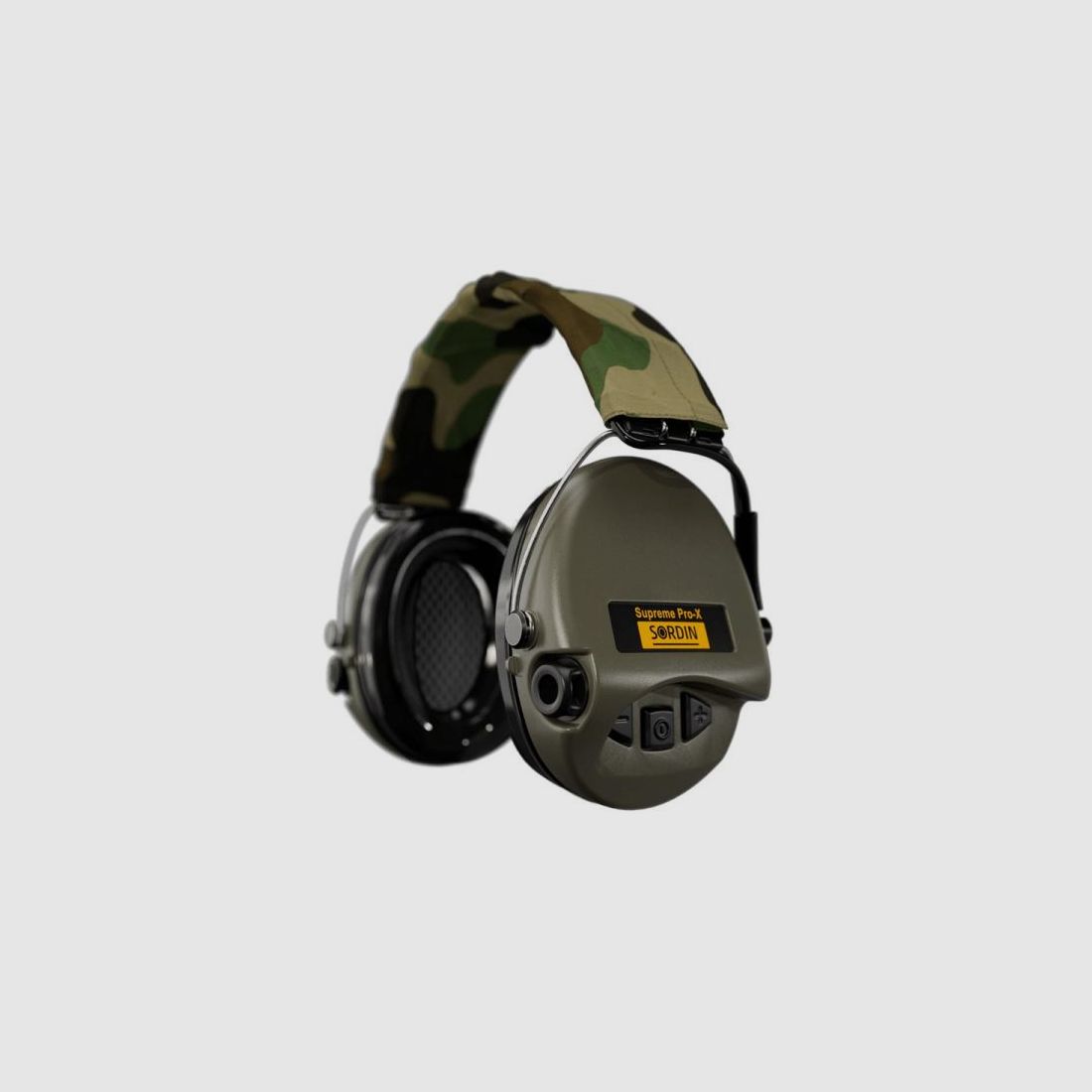 SORDIN Gehörschutz Supreme Pro X - grün/camo 25dB - aktiv und flach