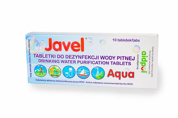 Javel Aqua Wasserentkeimungstabletten, 10 Stück