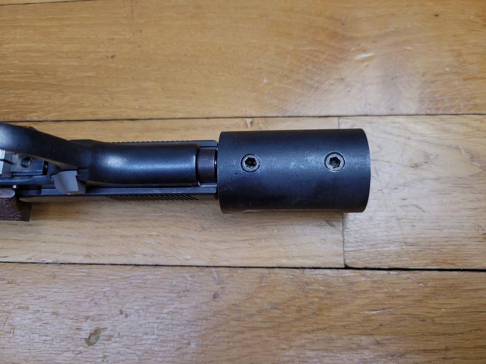 Exzellente Unique Modell DES 69 Pistole – Kal. 22LR – Original-Gewicht gemäß Modell – 10 Schuss – Große Präzision – Unverwüstlich – Top Made in France! TBE ++, Bild 10 von 19