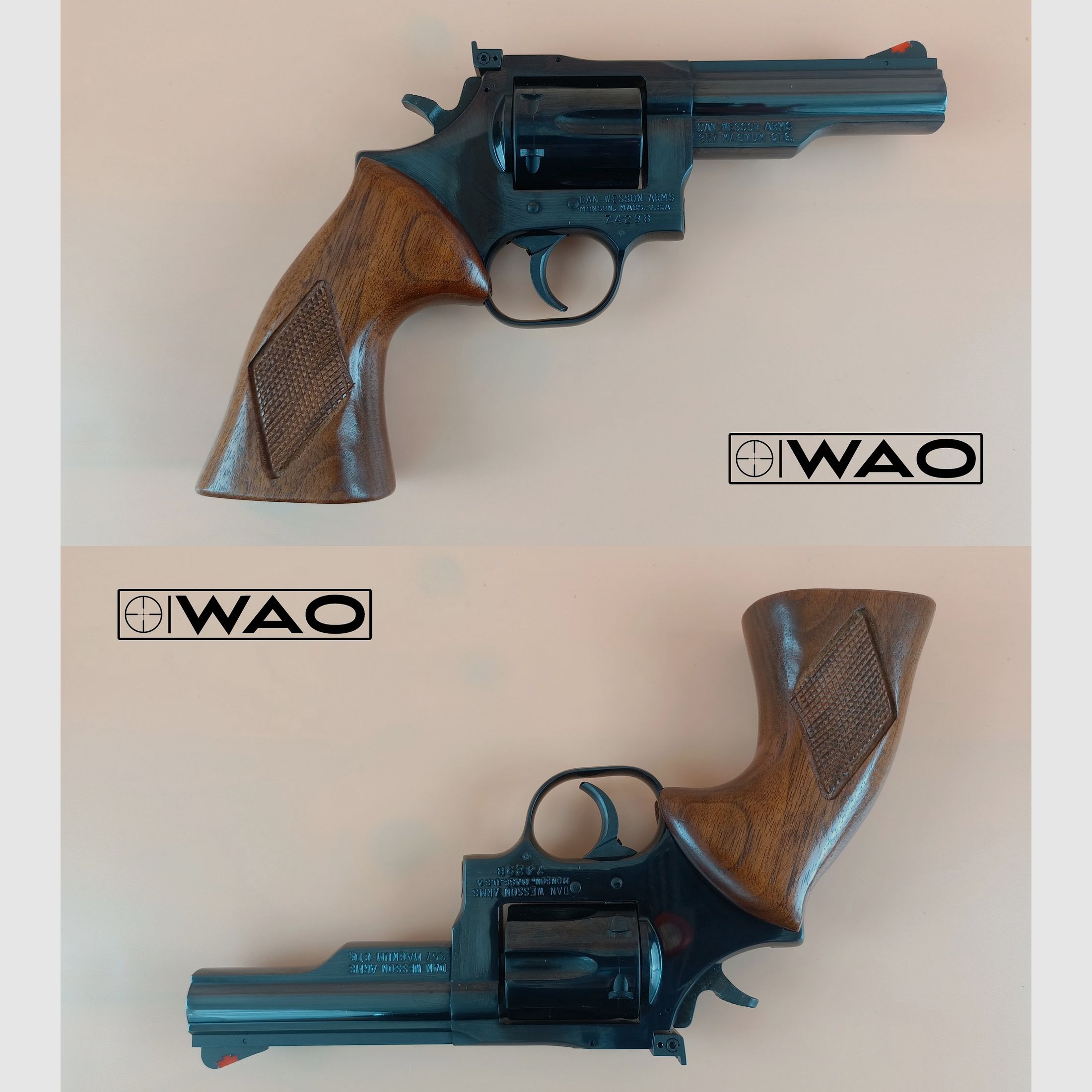 Revolver Dan Wesson 15-2, Kal. 357Mag, 4″ *im Bestzustand*