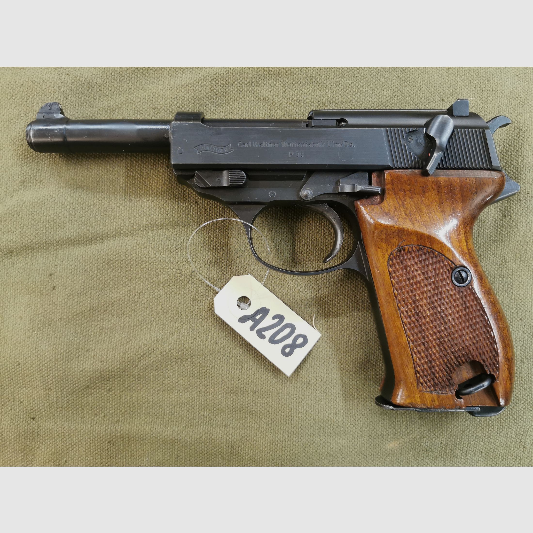 Walther P38 all-steel OVP with supply number