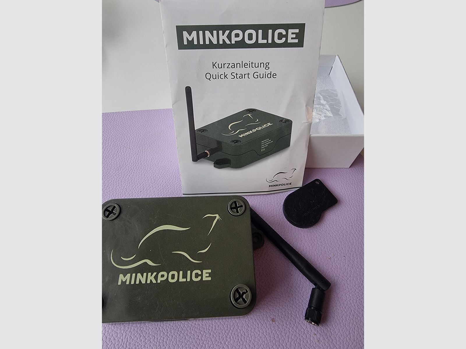 Minkpolice Fallenmelder MP5, uszkodzony