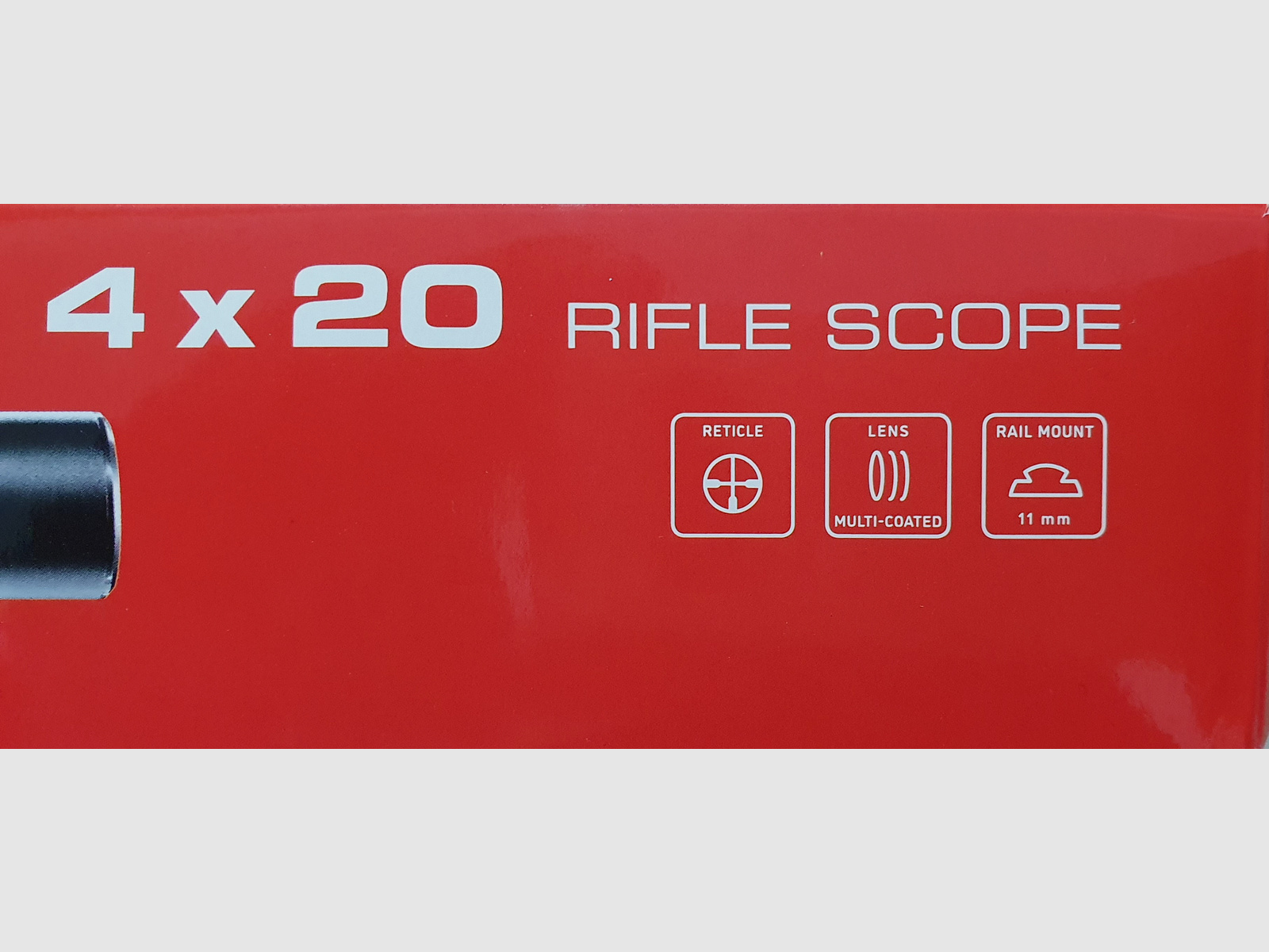 Telescopio Umarex 4x20 con reticolo Duplex 8