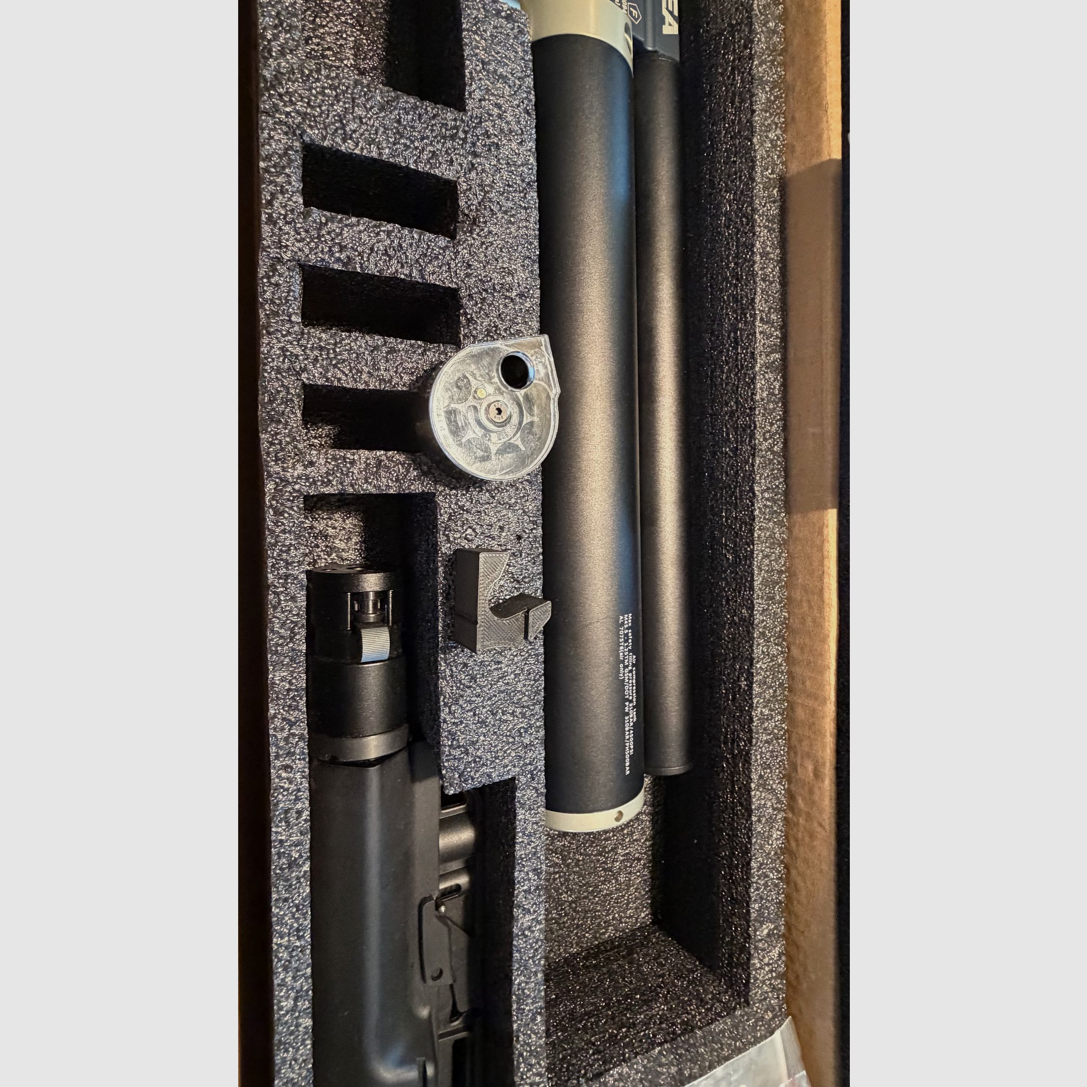 AEA HP Max MK1 F-Version 9 mm/.35 avec 540 H&N Grizzly Slugs et accessoires