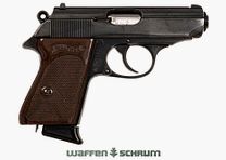 Walther PPK 7.65mm Browning, 2nd magazine LL: 83 mm