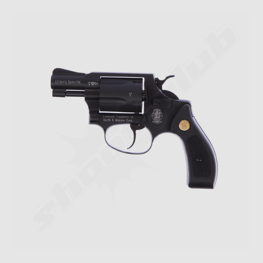 Smith & Wesson	 Chiefs Special Revolver 9mm R.K. Schwarz