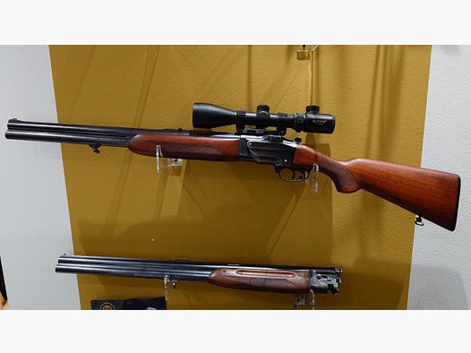 CZ ZH104 OVER-AND-UNDER SHOTGUN - 12/70 + 7x57R - WITH INTERCHANGEABLE BARREL BDF 12/70 + SUTTER SCOPE 3-12x50E