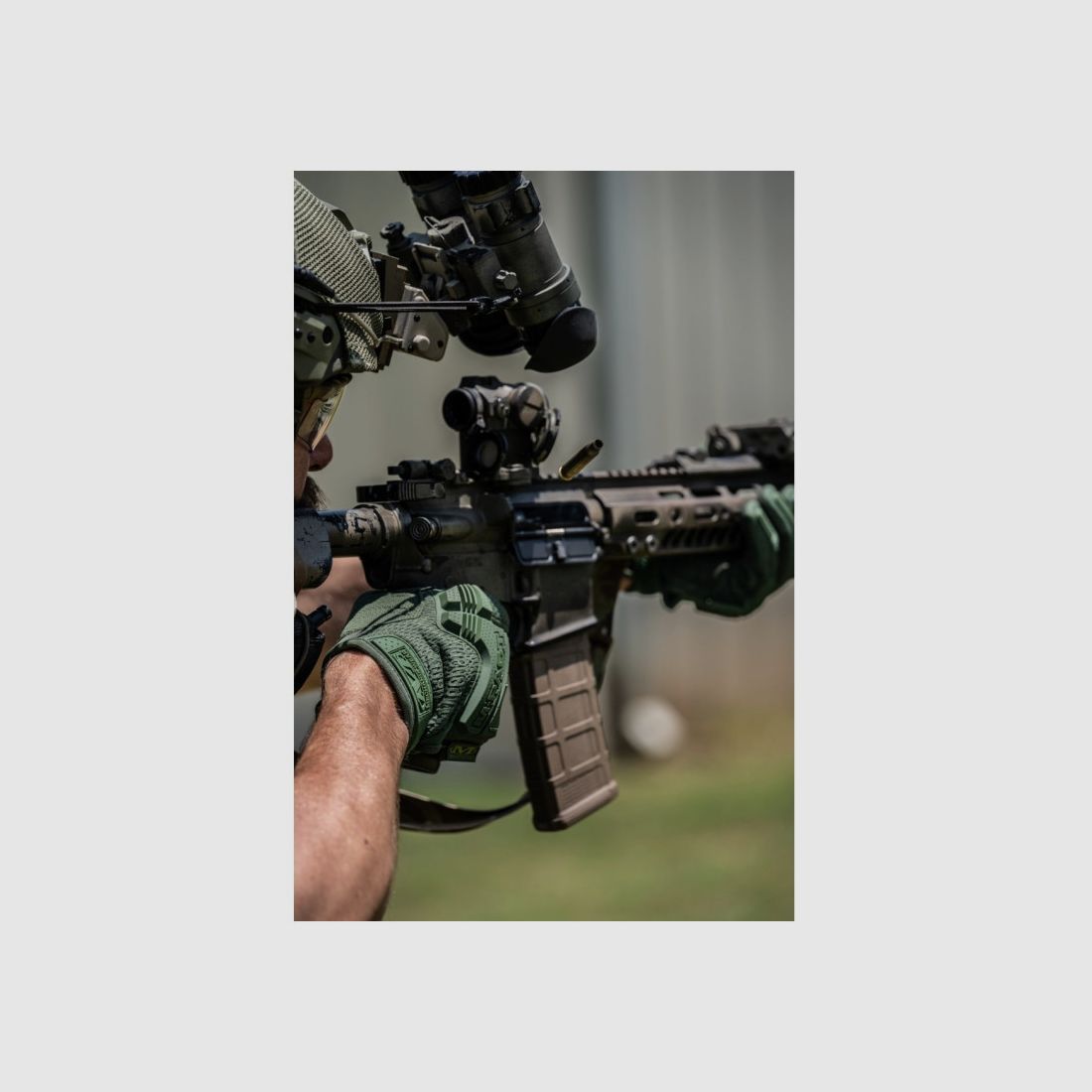 Mechanix Wear M-Pact gloves olive, image 5 of 7
