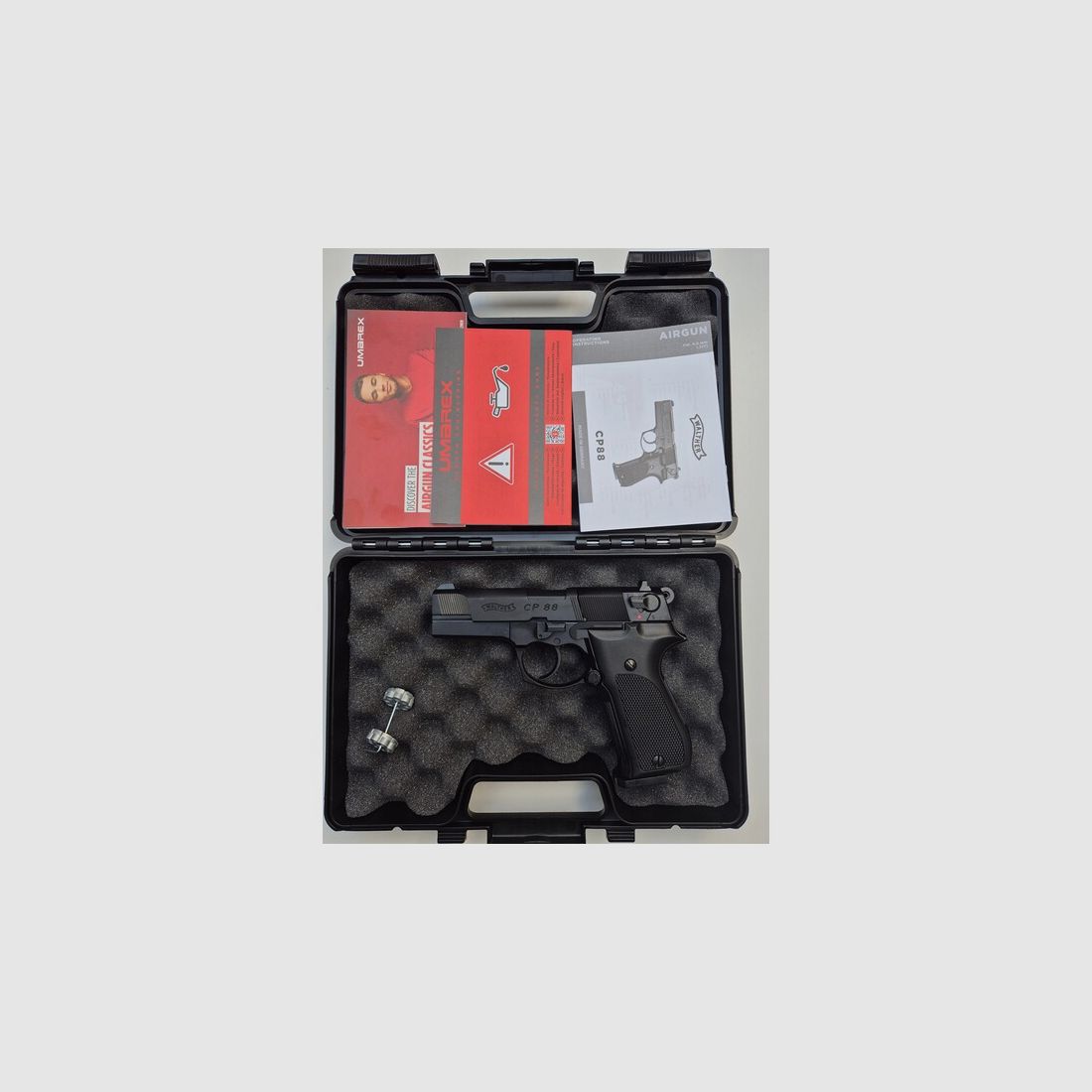 Walther CP88 brüniert - UNGESCHOSSEN aus Sammlung ### full Set ### UVP: 249,00 Euro.
