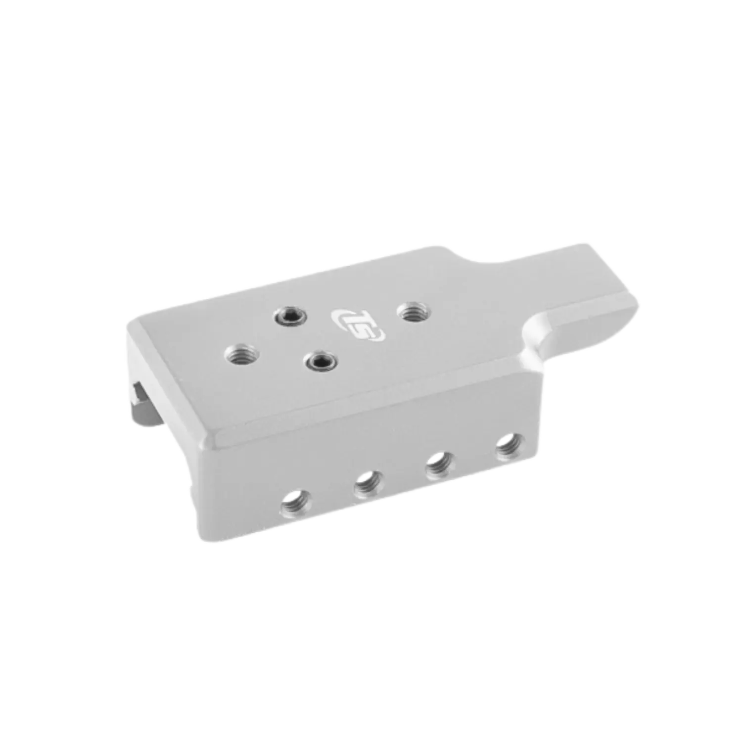 Toni System aluminum barrel weight for Glock I silver, image 2 of 2