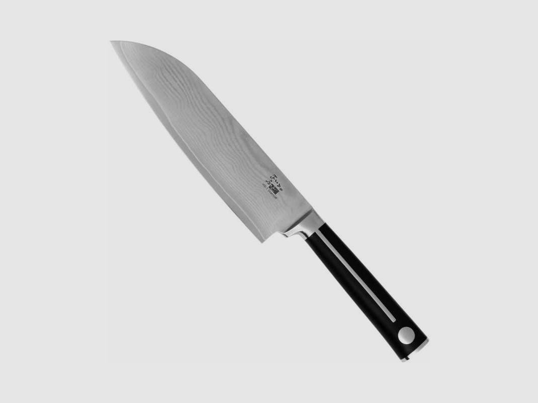 Fudo Classic - Santoku Hocho universelle Küchenmesser Damast VG1