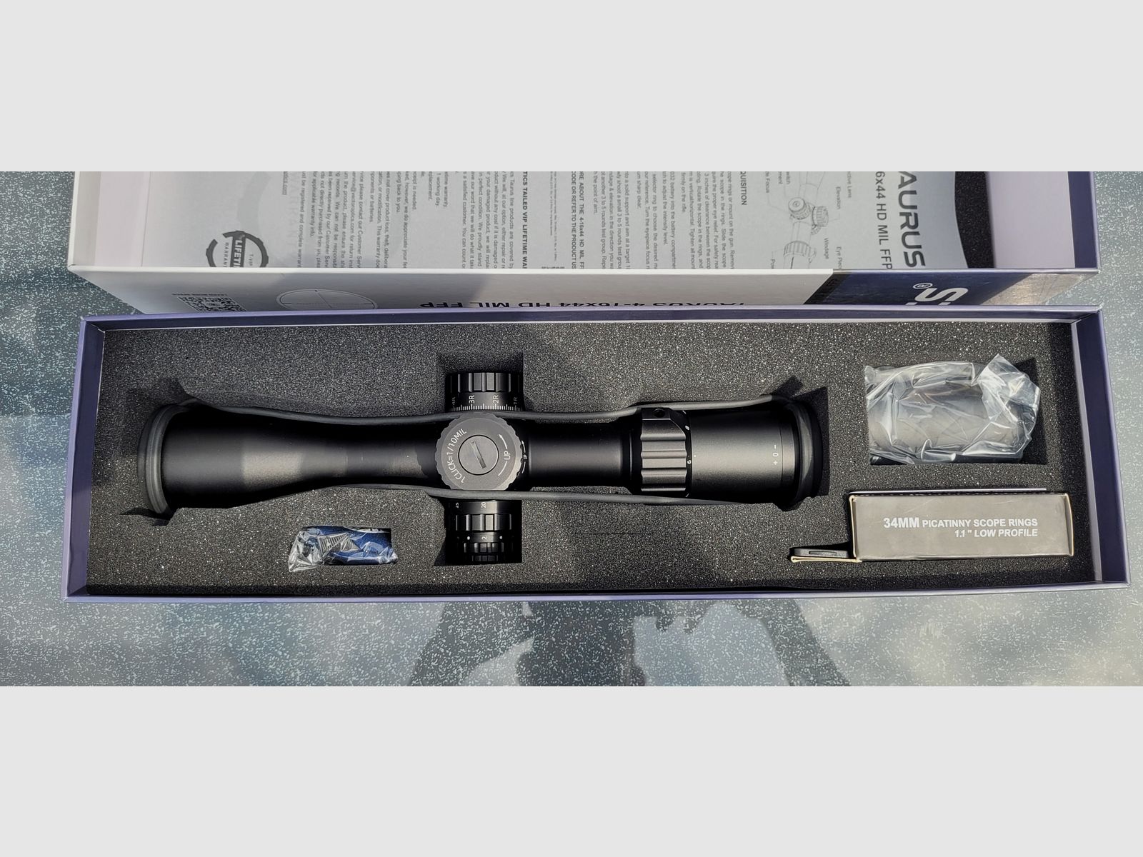 Vector Optics SCFF-45 Taurus 4-16x44 HD MIL *34mm*