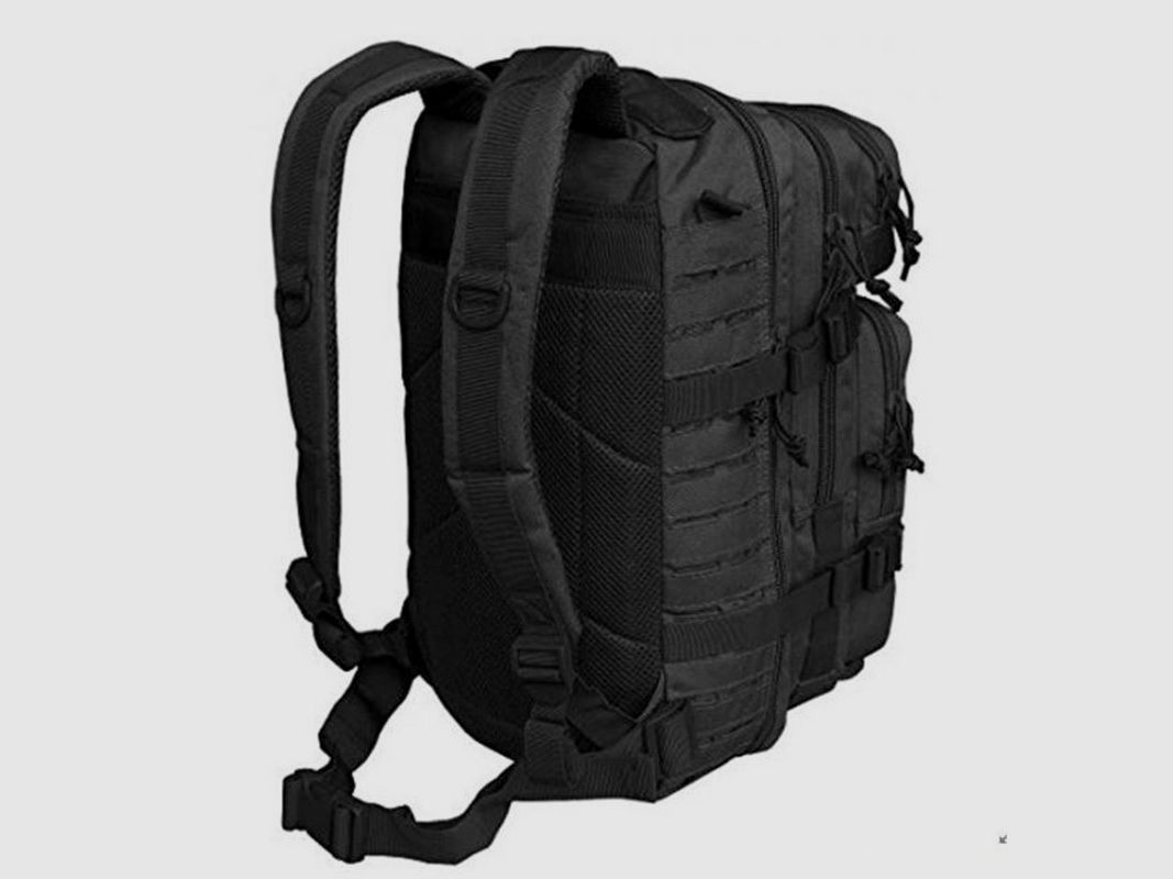 Mil-Tec US Assault LG 36 L Laser Cut Schwarz, Bild 2 von 2