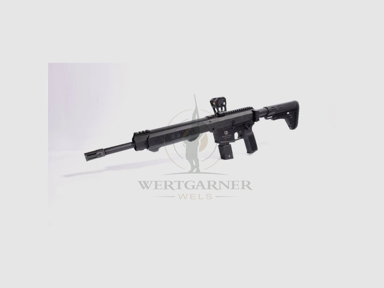 Schmeisser PSR-9 Pump-Action geweer 9 x19, afbeelding 5 van 6