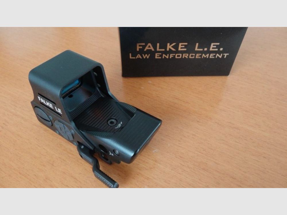 Falke 2 LE Visor de punto rojo resistente a disparos, apto para visión nocturna
