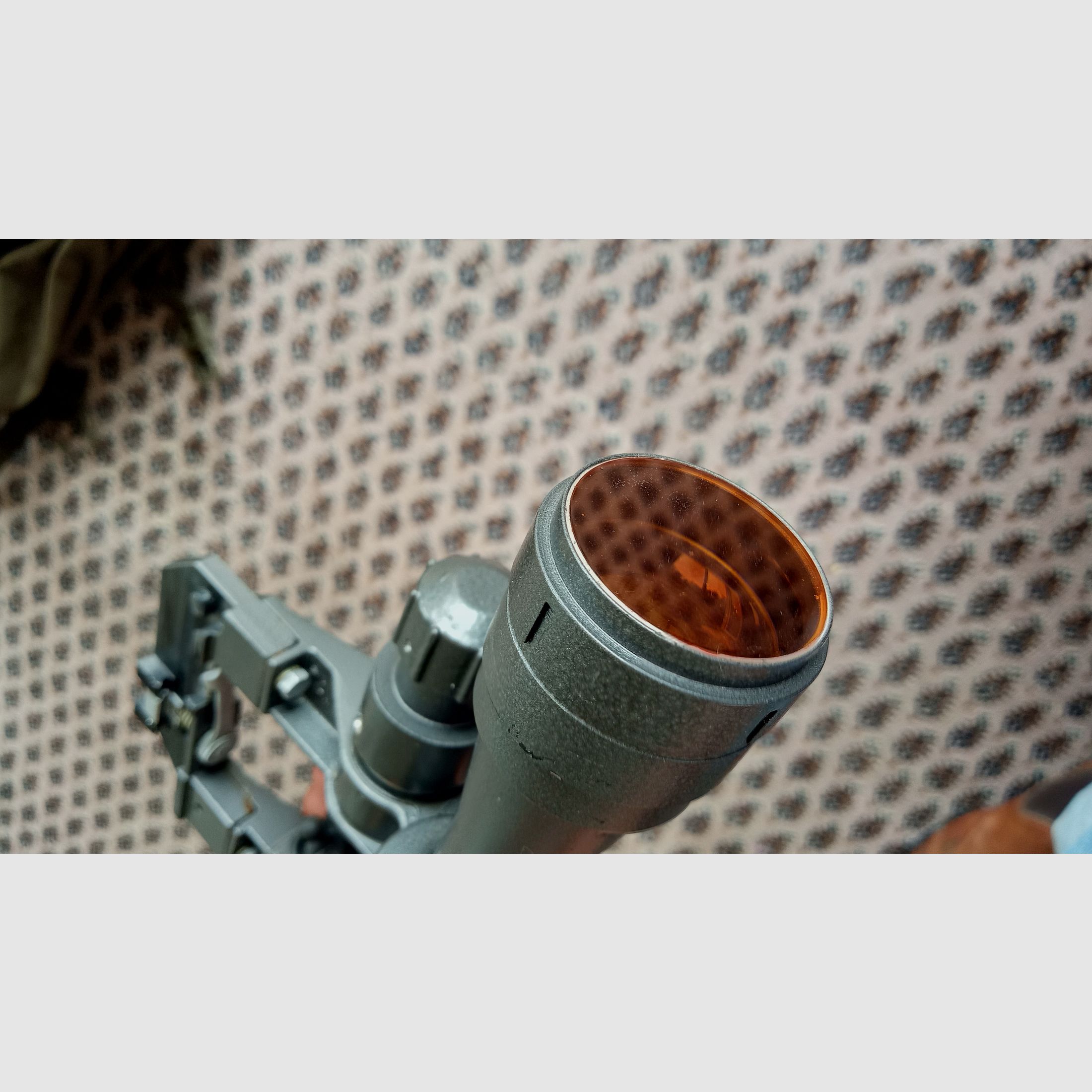 Offre d’échange : 6x36-1 russe NPZ PO avec pince universelle pour rail latéral AK et SVD / très bon état / éclairage fonctionne // lunette Optik AKM AK74 AK-100 / Saiga / Tigr / PSL