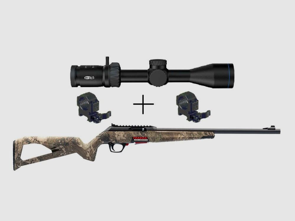 Winchester + Meopta KK rifle Winchester Wildcat Strata - .22lr - complete package with Meopta scope