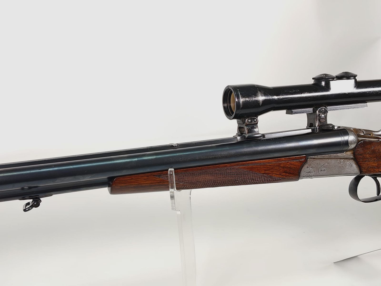 Merkel Drilling 7x57R, 12/70 e .22 Hornet Einstecklauf VVV incl. Zeiss Ziel-4, immagine 3 di 9