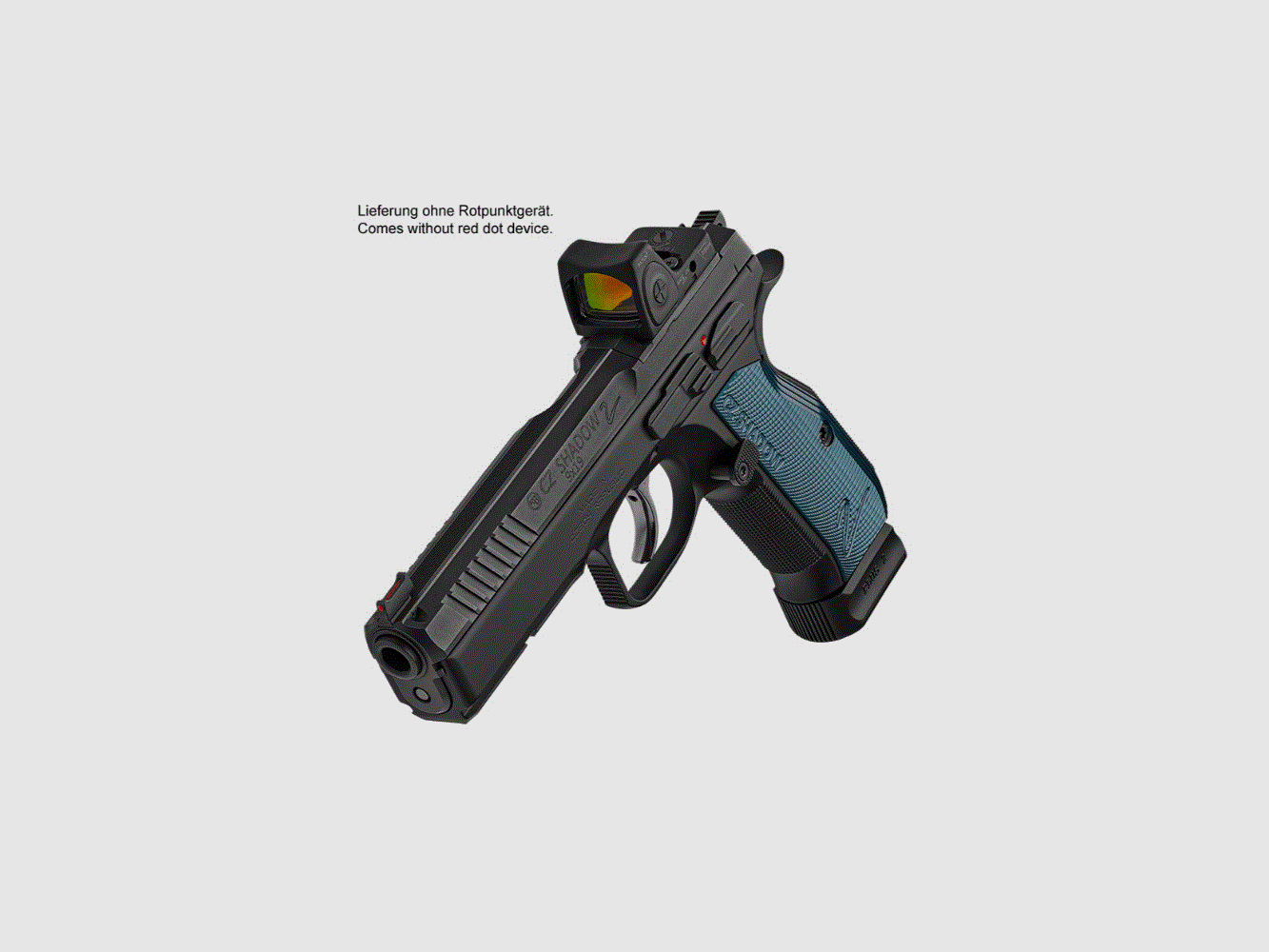 CZ SHADOW 2 DOUBE ACTION OPTICS READY 9mmLuger