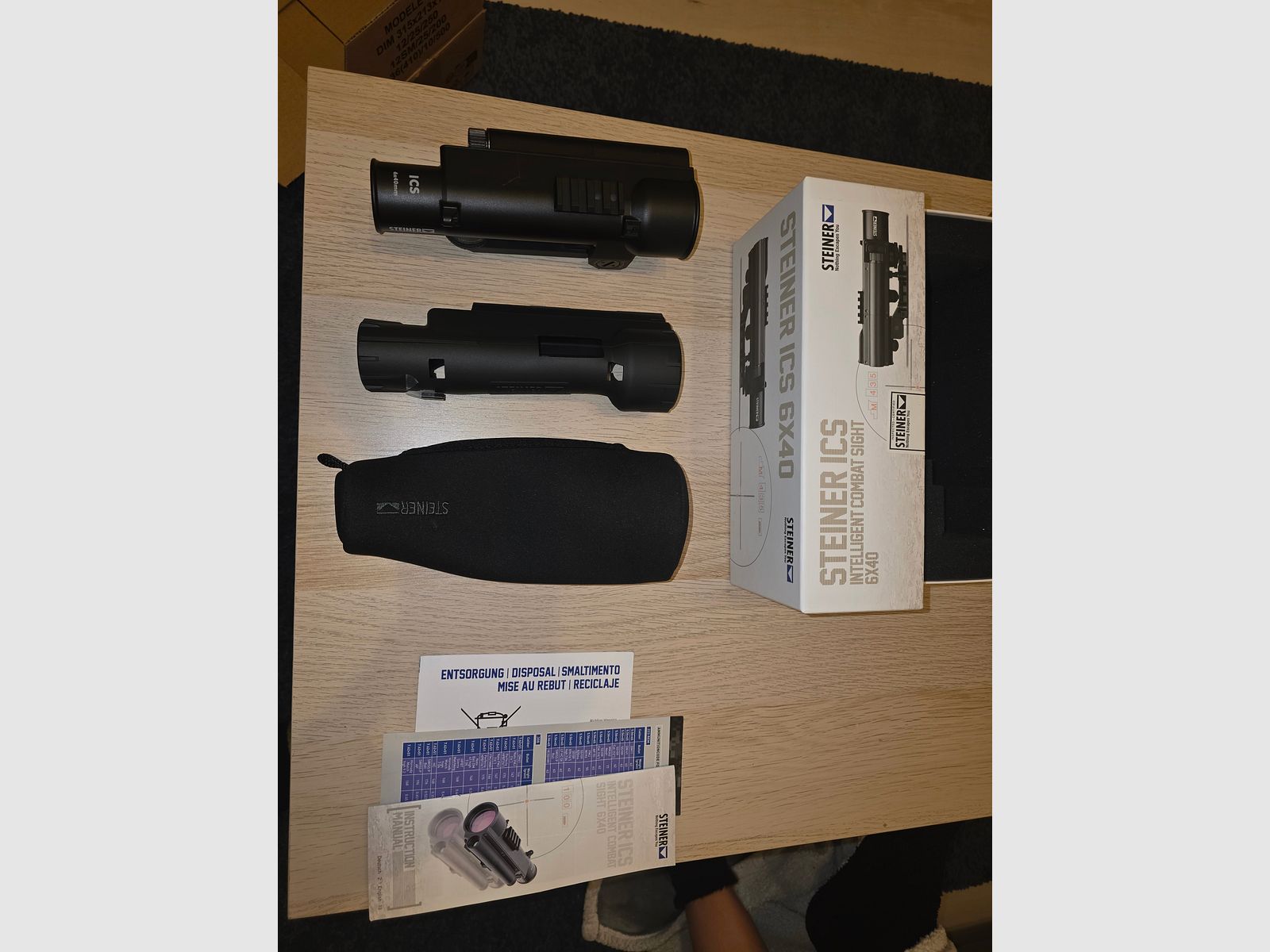 Steiner ICS 6x40 Zielfernrohr mit Entfernungsmesser