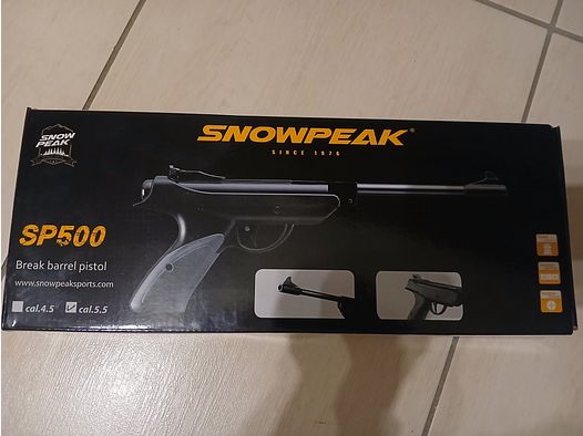 Pistola a percussione Snowpeak SP500 5,5mm