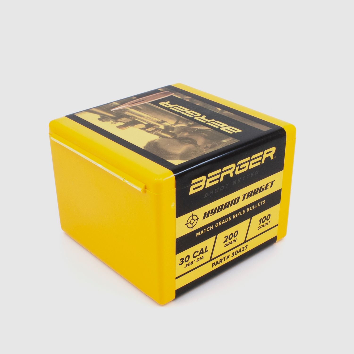 Berger Geschoss .30 Hybrid Target 200GR 500 Stück