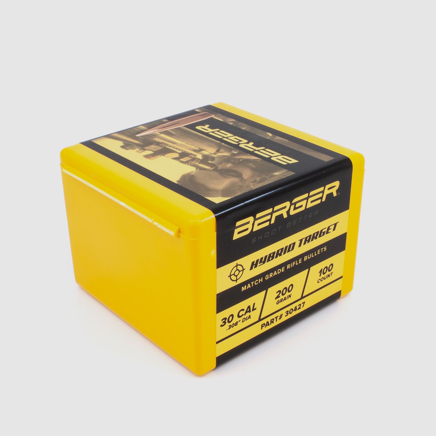 Berger Geschoss .30 Hybrid Target 200GR 500 Stück