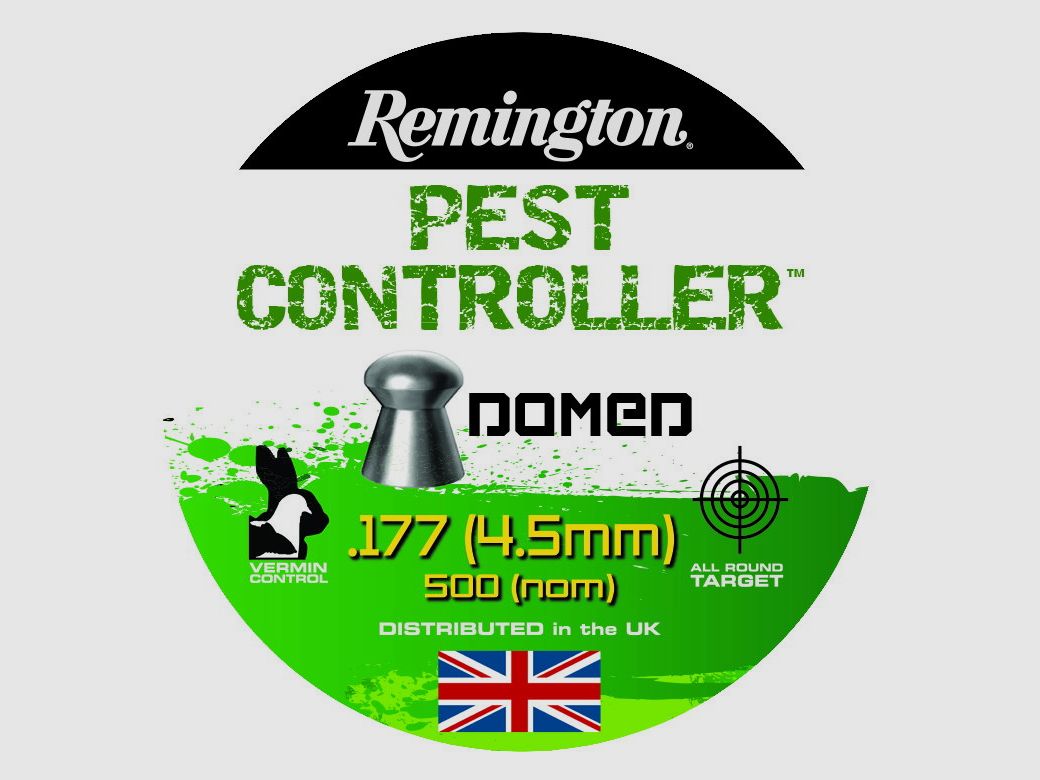 Remington Pest Controller Domed Kal. .177 / 4,5mm, 500 Schuss