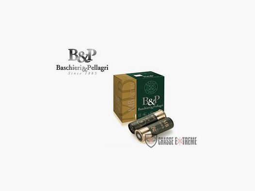 25 Cartouches B&P MB Extra 35 G Cal 12/70