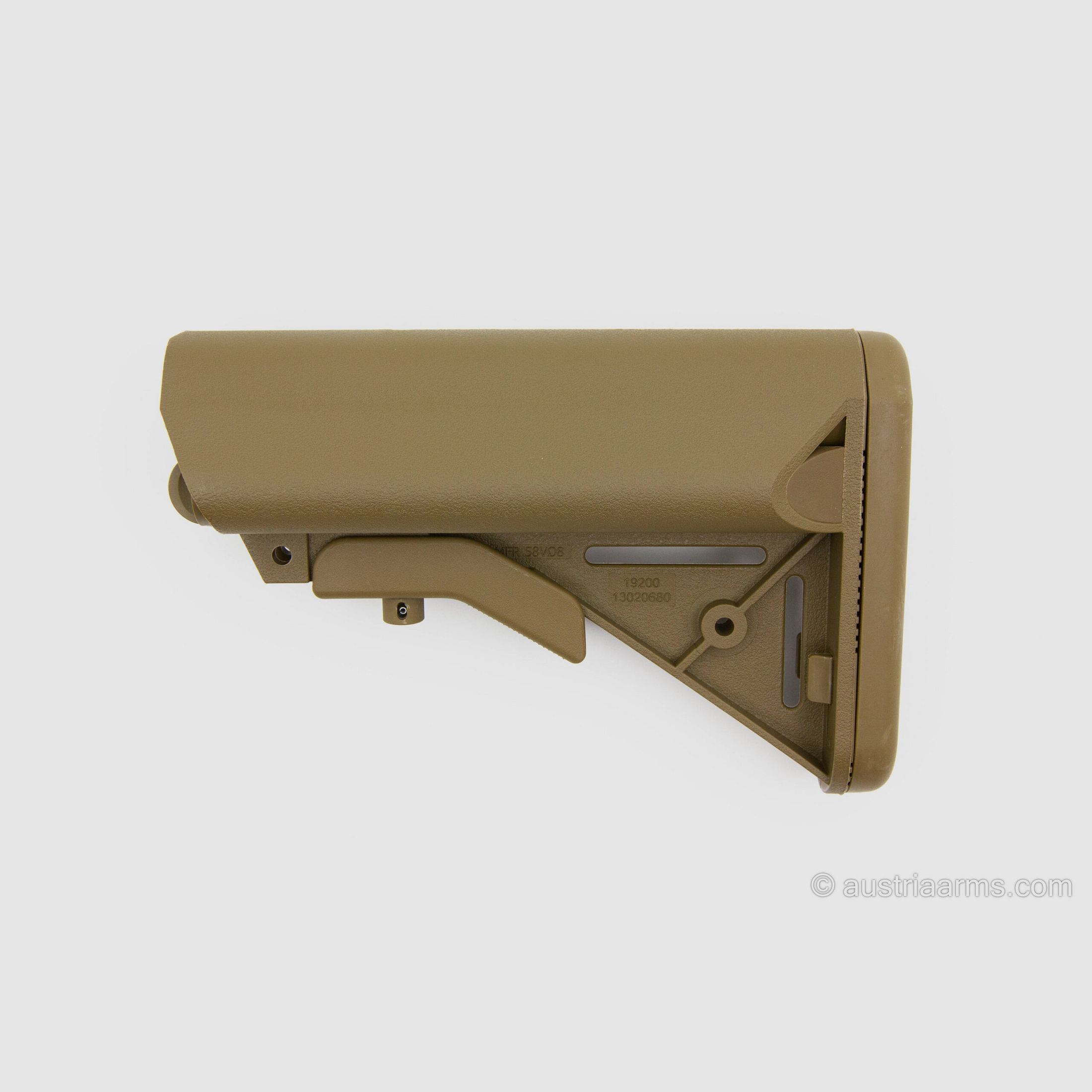 B5 Systems Sopmod Buttstock MILSPEC – Coyote Brown (AR15), zdjęcie 2 z 2