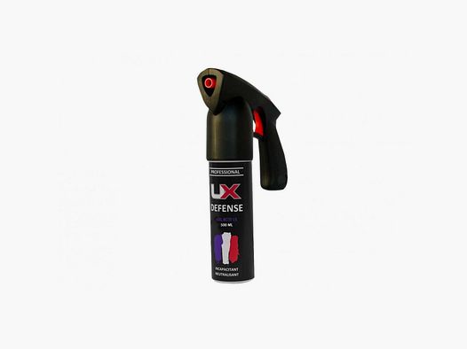 Bombe de défense Ux pro à poignée - 500 ml