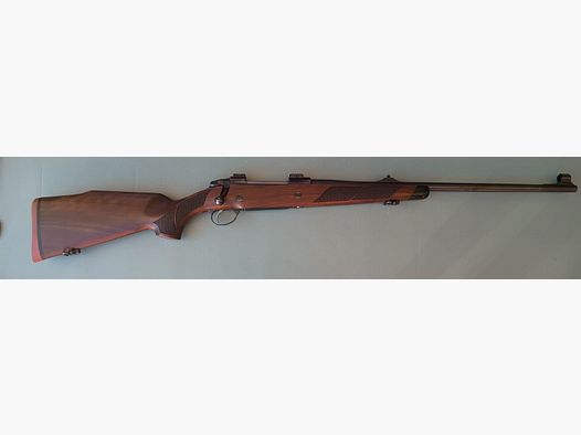 A 76 SAKO Repetierbüchse Mod. 75 Kal. 375 H&H mit Pivotmontage und 30-mm-Ringen