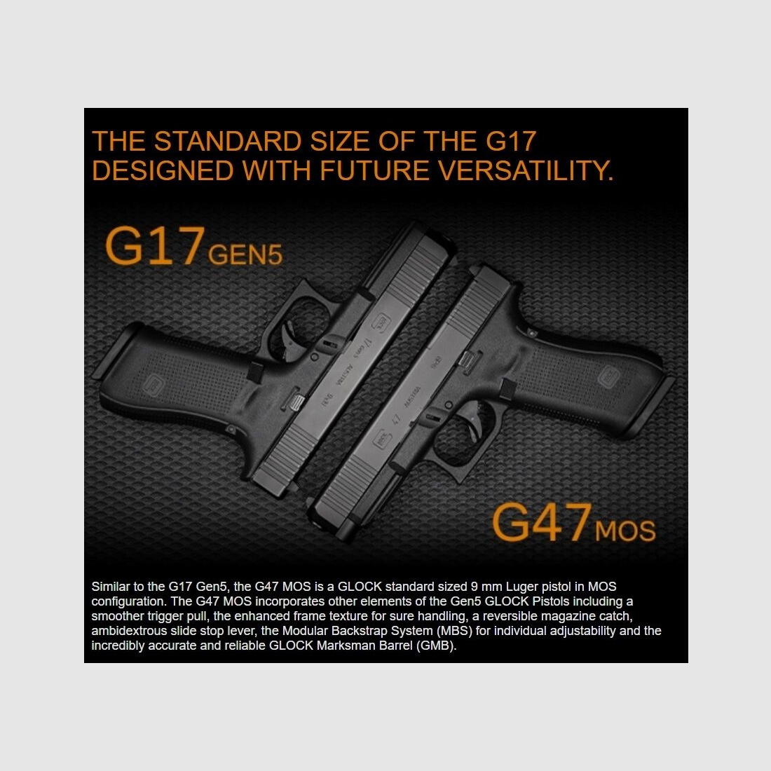 Glock Mod. 47 Gen5 MOS FS