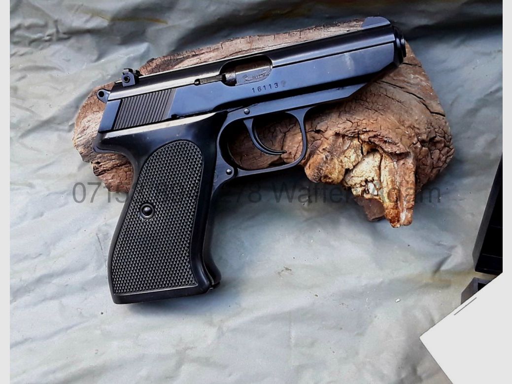 Walther Ulm "PP Super" sello de autoridad RP