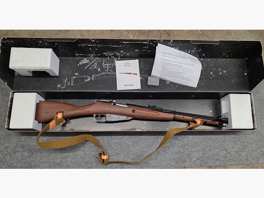 Gletcher M1944 CO2 Luftgewehr Kal. 4,5mm Stahl BB Holzoptik mit Bajonett  Cal. 4,5 mm Stahl-BB