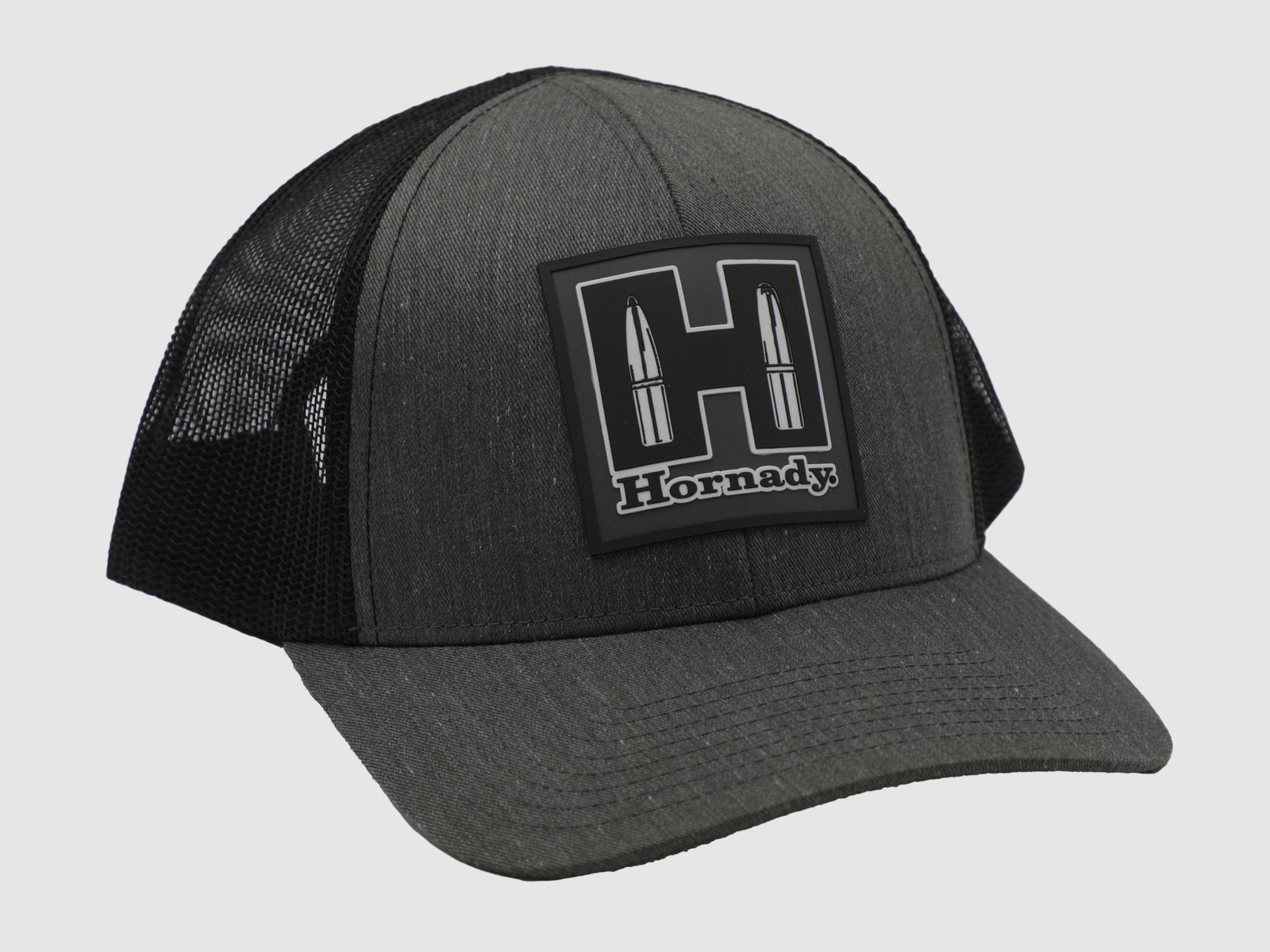 Hornady Schildmütze Cap Grau Schwarz Mesh