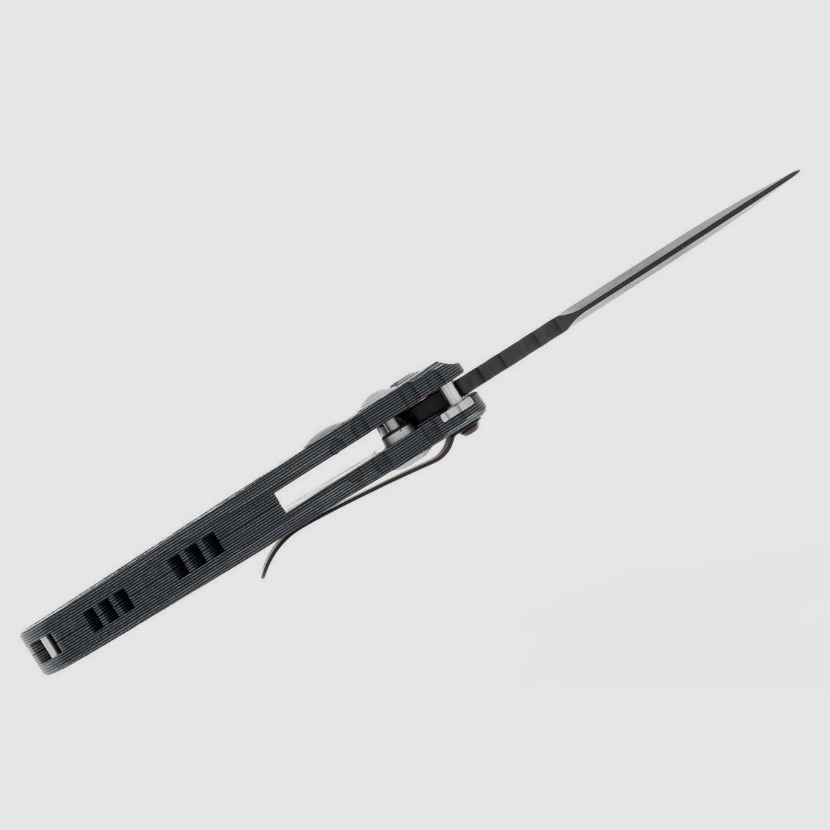 Hogue EX-A01 3.5" G-Mascus All Black Droppoint couteau automatique, Bild 6 von 10